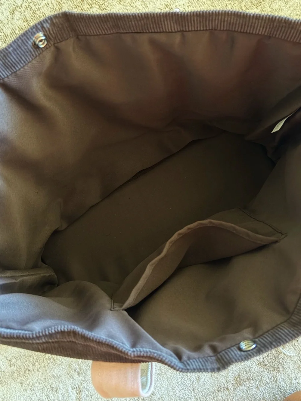 Calia corduroy tote bag